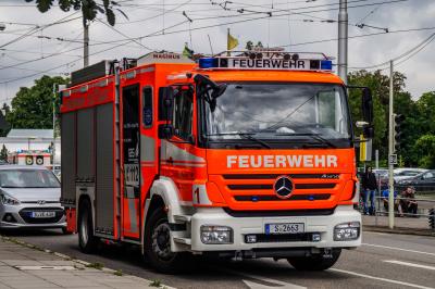 Stuttgart-Nord: Zimmerbrand in Maennerwohnheim